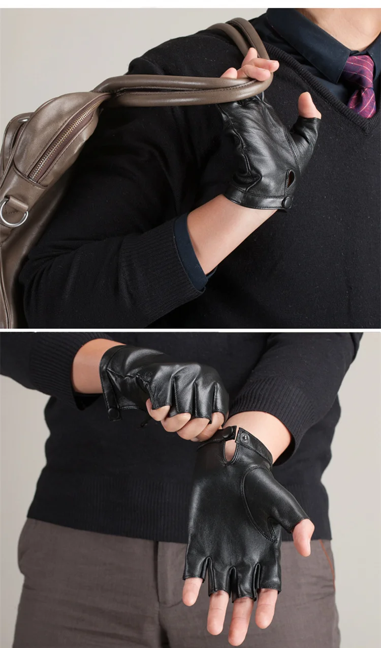 Женские и мужские перчатки из натуральной овечьей кожи высокого качества, черные и красные перчатки для вождения, luvas de inverno
