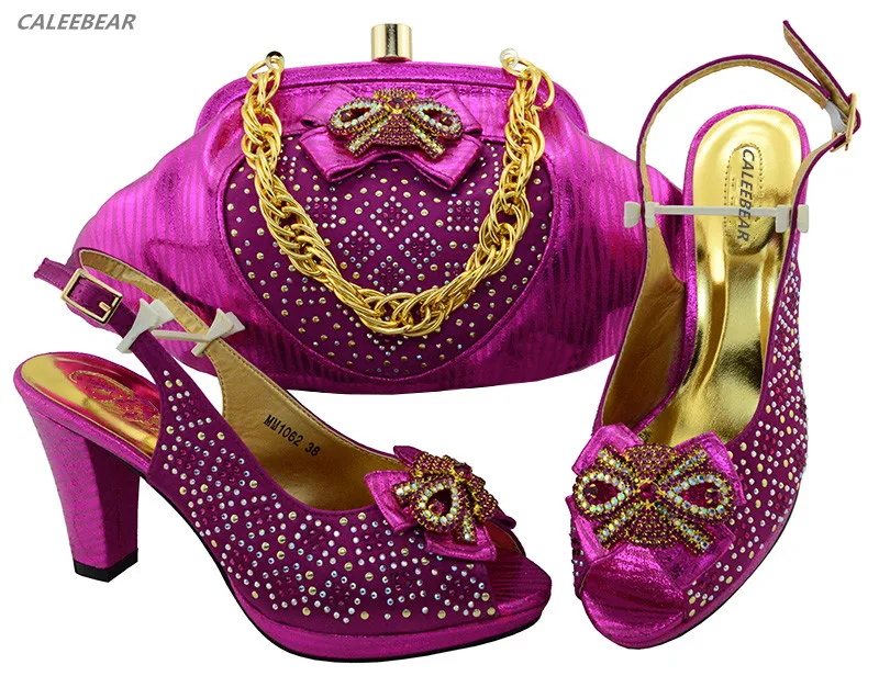 Femme Et Style Italiennes forme Élégant Sac Nouveau Assorti Plate Italien De Italie Avec Chaussures Correspondant Africain 78wqSvRS