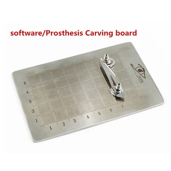 

stainless steel rib Cartilage Slicer Self rib Cartilage Rhinoplasty Cutting knife Nose Prosthesis Carving board With scale