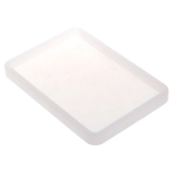 

New Soft Pottery Base Mudboard Mold Silicone Jewelry Making Mould DIY Resin Handmade