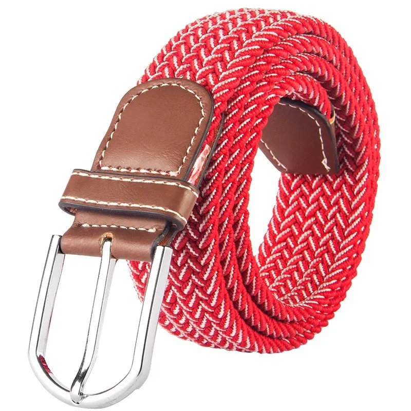 

40 Colors Fashion Personality Elastic Belt Buckle Stretch Belt Women's Belts Nonporous Elastic Waistband Belt popular Elements