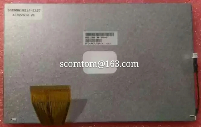 7inch A070VW04 V0 A070VW04 V.0 60Pin 800x480 LCD Screen Display Panel