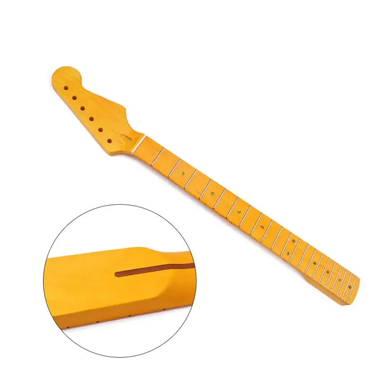 

22 Frets Replacement Maple Neck Fingerboard for ST Electric Guitar (Matte)