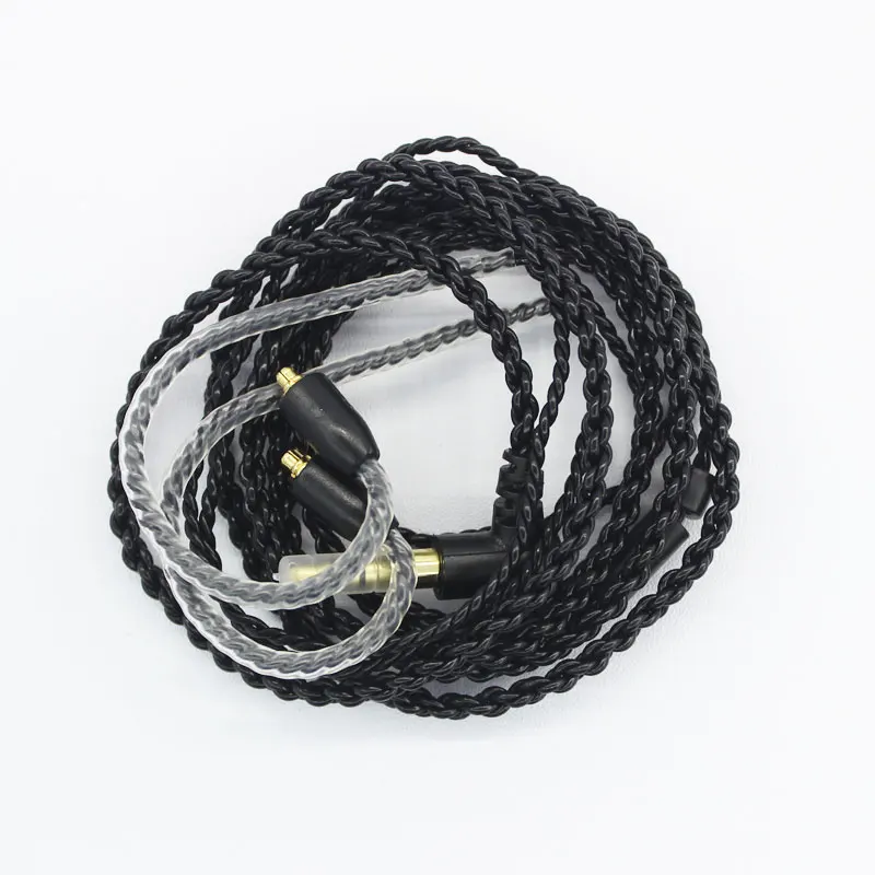 Наушники обновленные кабели 3,5 мм разъем MMCX интерфейс использовать для NICEHCK WOOEASY YINYOO SHURE SE846 UE900 SE425 MAIGAOSI UE гарнитура