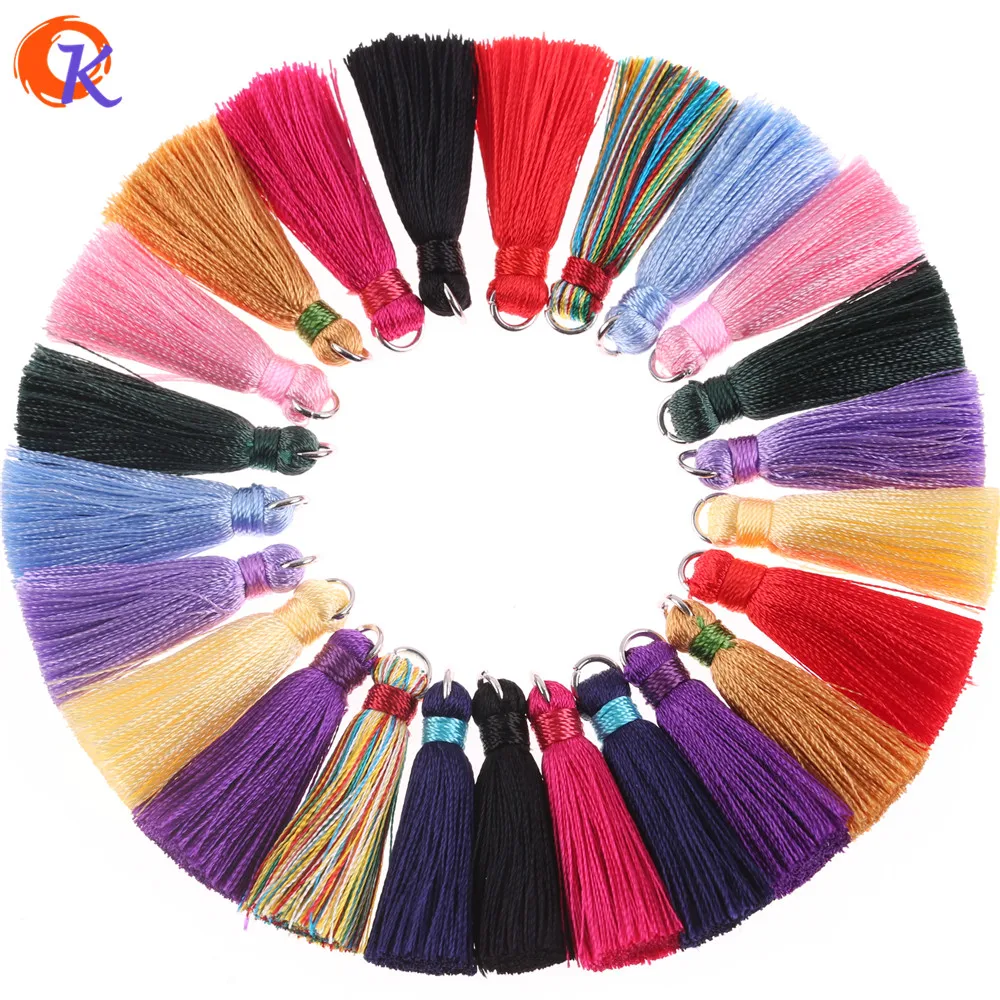 Cordial Design 3.5CM 10Pcs Jewelry Accessories/Accessories Parts/diy Accessories/Tassel With Rhodium Ring/Jewelry Findings | Украшения и