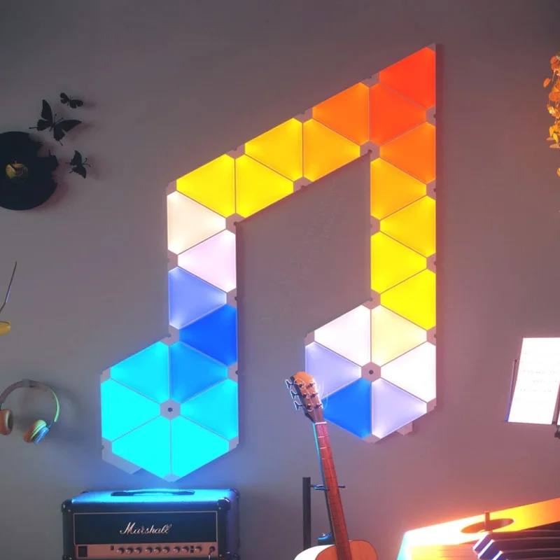 Xiaomi Nanoleaf полноцветный умный нечетный светильник для работы с Mijia для Apple Homekit Google Home настройка на заказ 4 шт./1 коробка