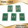 10 pièces SOP24 SSOP24 TSSOP24 à DIP24 PCB Pinboard SMD pour tremper 0.65mm/1.27mm à 2.54mm ► Photo 2/3