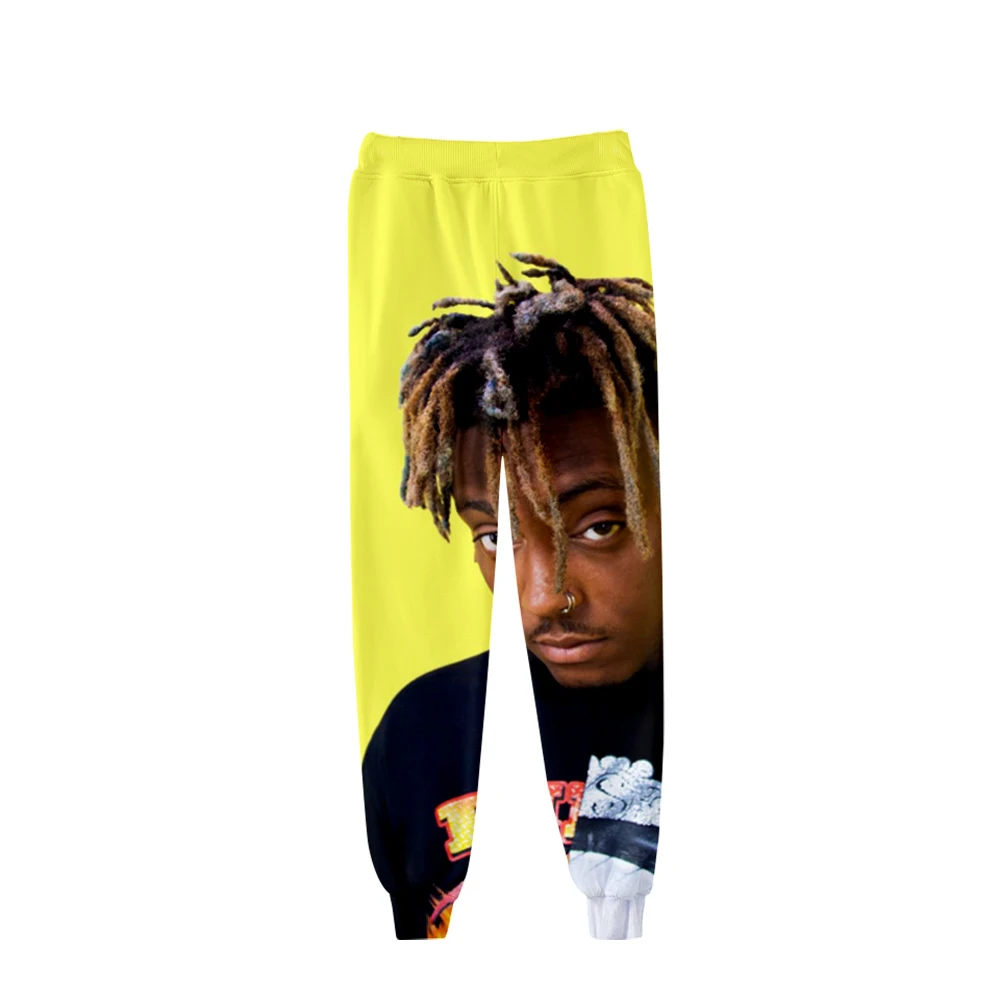 Juice Wrld хорошо известные Рэппер 3D стиль брюки высокого качества спортивные штаны лосины Модный популярный тренд удобные повседневные брюки