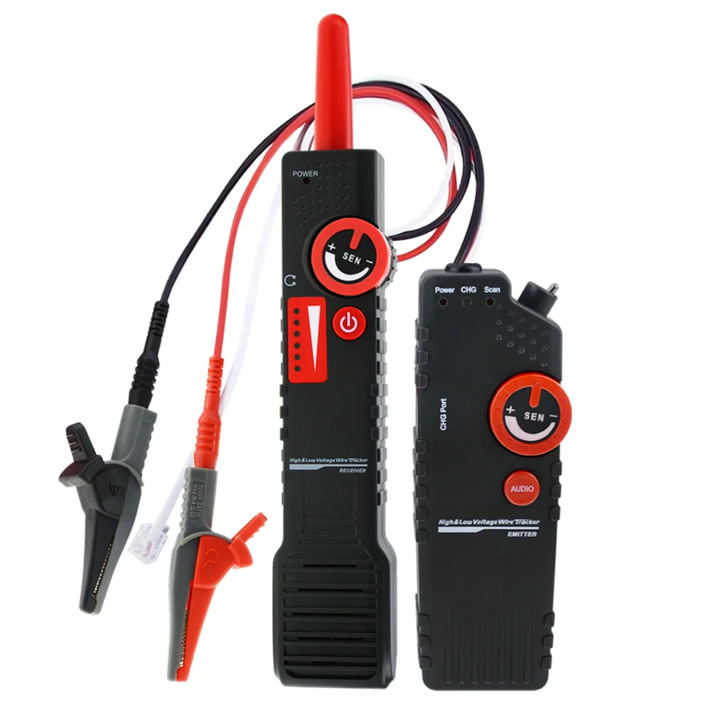 Multi core Metal Line Cable Tracker Detector 220V 400V AC High & Low Voltage BNC Telephone RJ11