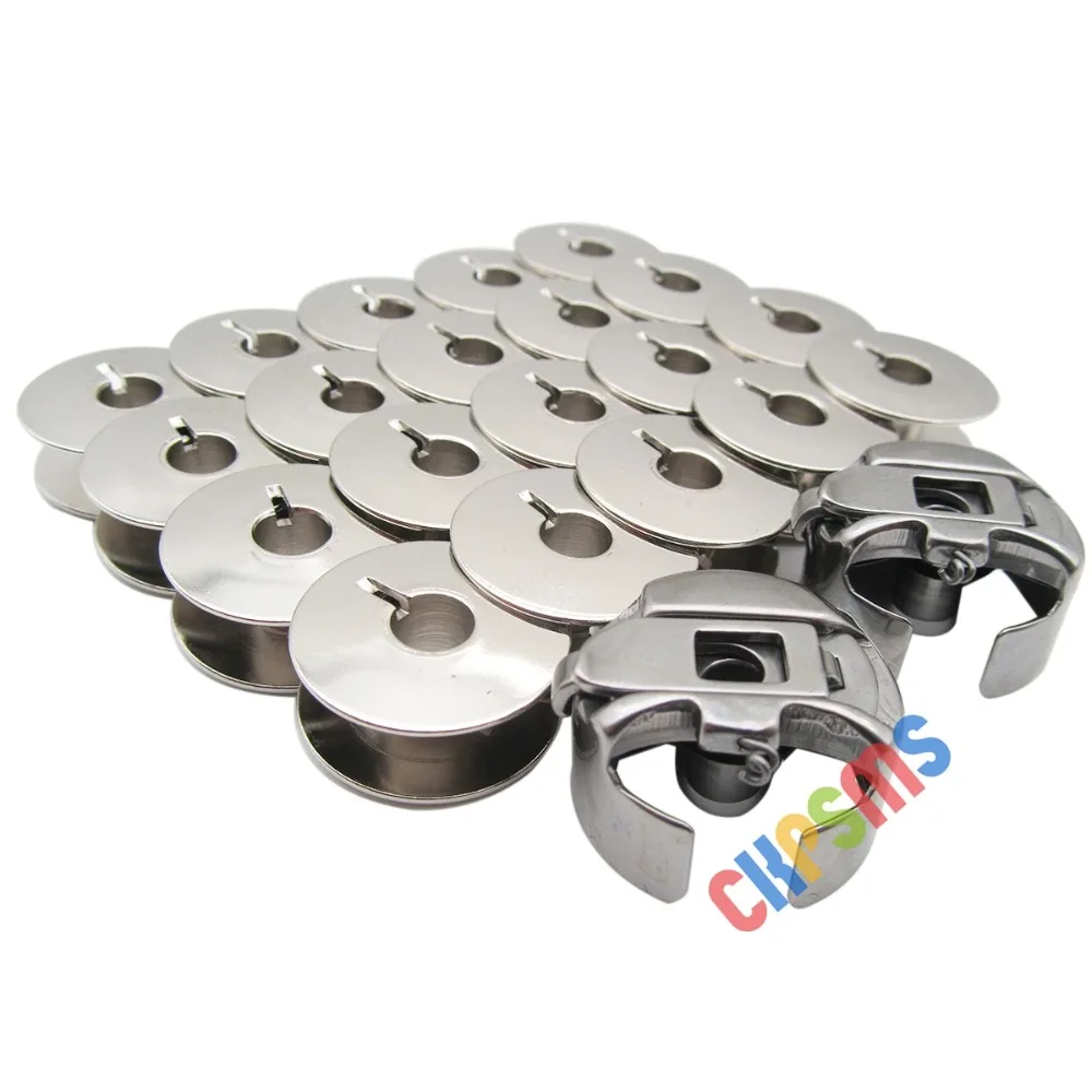 20pcs 55623s+2pcs Bcdbz(3)nbl6 Metal Bobbins&bobbin Case Compatible With Brother Pr