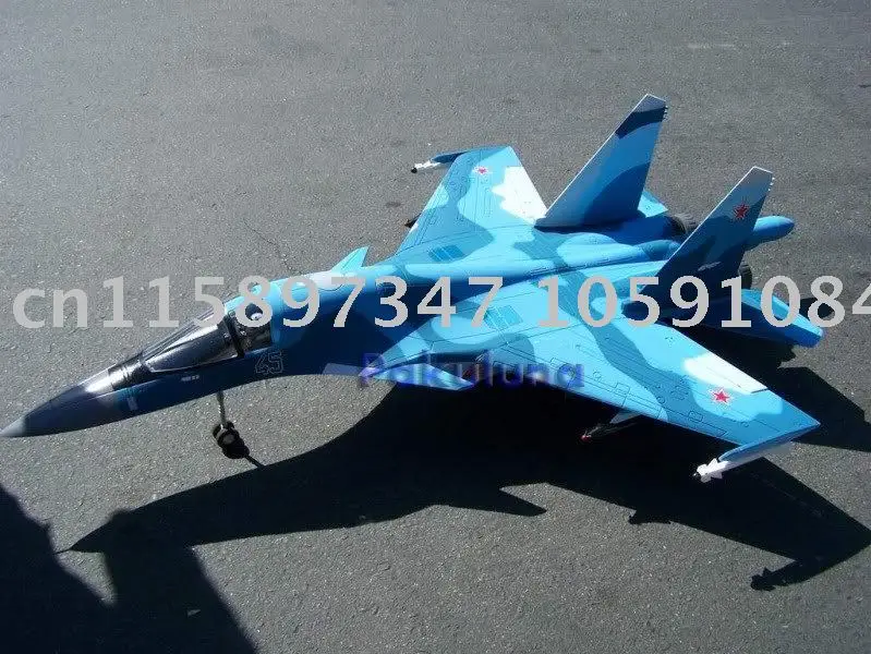 FreewingRCSu34FullbackTwinVectoredThrustductedfanJetShip