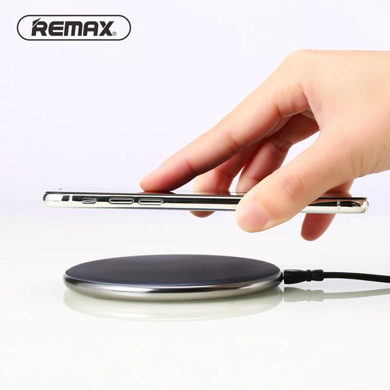 

Remax ABS Fireproof PC Wireless Charger For iPhone X/XS Max XR Samsung S9 S9+ Note 9 8 Fast wireless charger QI Wireless Charger