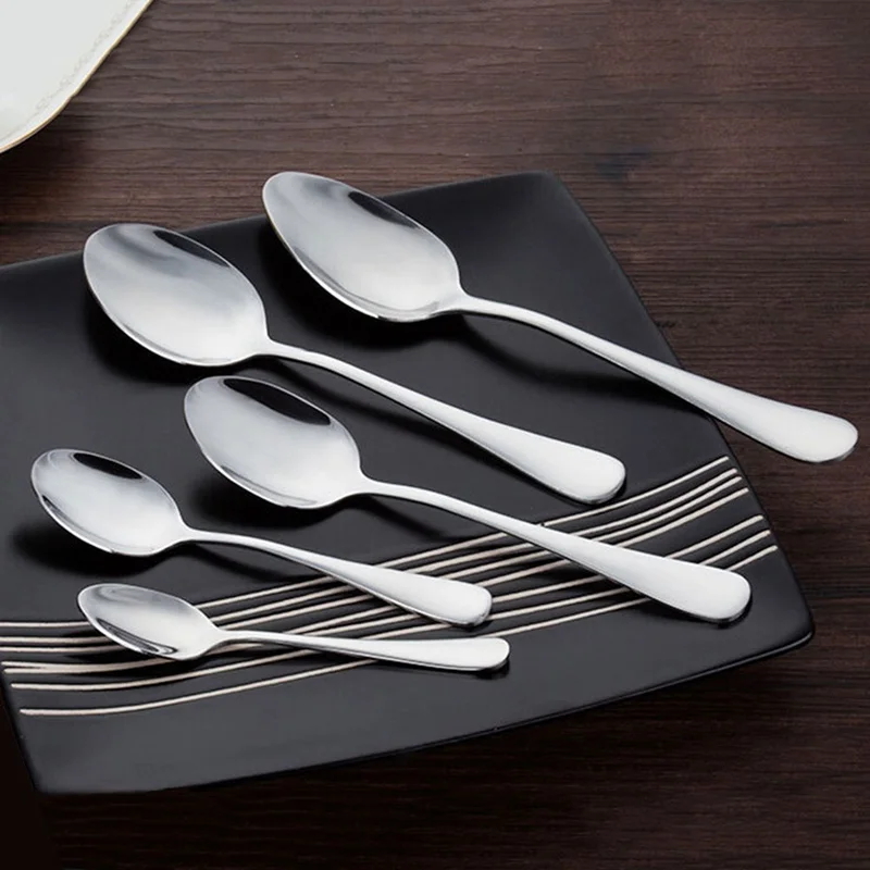 Stainless Steel Small Coffee Spoon Cute Tableware Mini Spoons Coffee