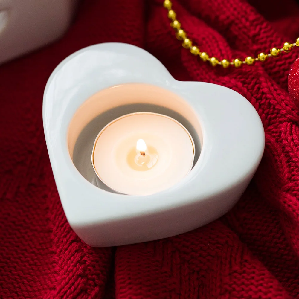 

heart silicone candlestick heart Silicone molds mold handmade candlestick molds Christmas silica gel die Aroma stone moulds