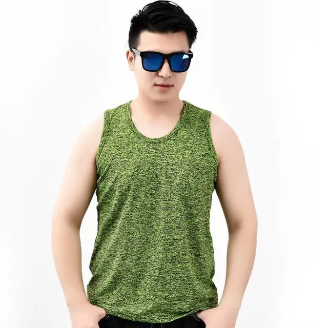 Summer Casual Nightshirt For Men Sleeveless Vest Home Wear Solid Basic Sleep Shirt O-Neck Lingerie Plus Size 3XL 4XL 5XL 6XL