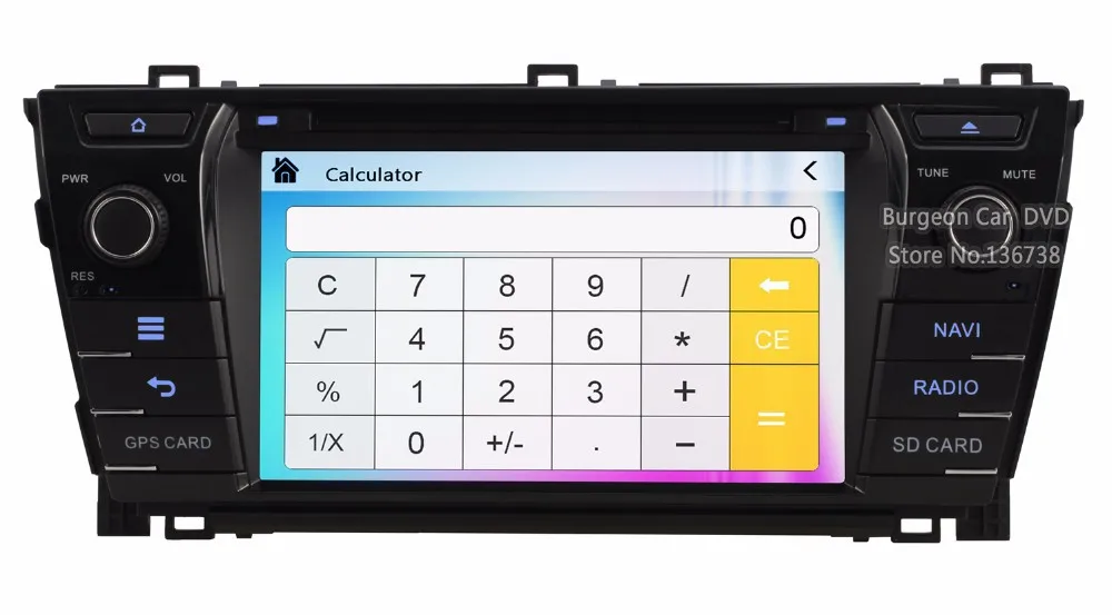 Best HD Touch Screen Car DVD Player for Toyota Corolla 2013 2014 2015  Bluetooth iPhone5 1080P USB Radio Stereo GPS Navigation System 36