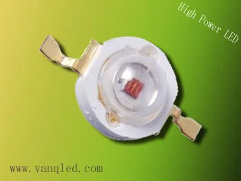 

Free shipping Led lighting beads blurter 1w high power grow light beads 660-670nm led chip