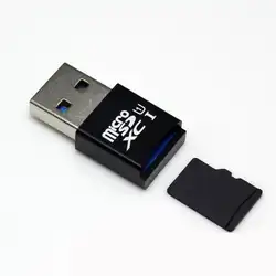 Лидер продаж Мини 5 Гбит/с супер Скорость USB 3.0 Micro SD/SDXC TF Card Reader адаптер feb07