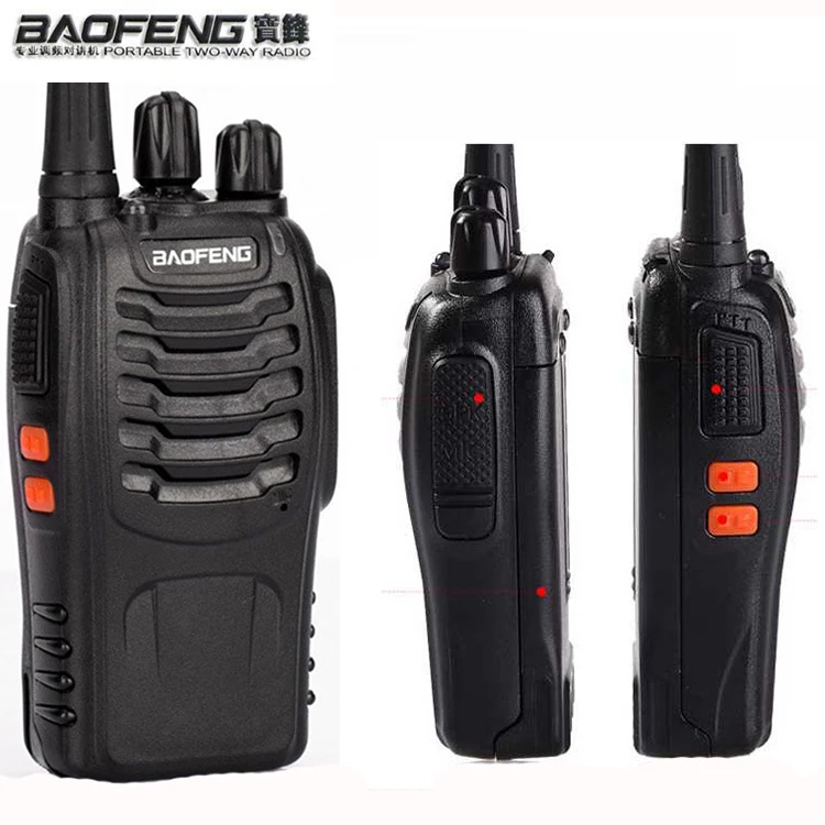 Оригинальная рация PPT Bao feng BF 888S 5 Вт Pofung Police Equipment с удобной Uhf мобильное радио 888