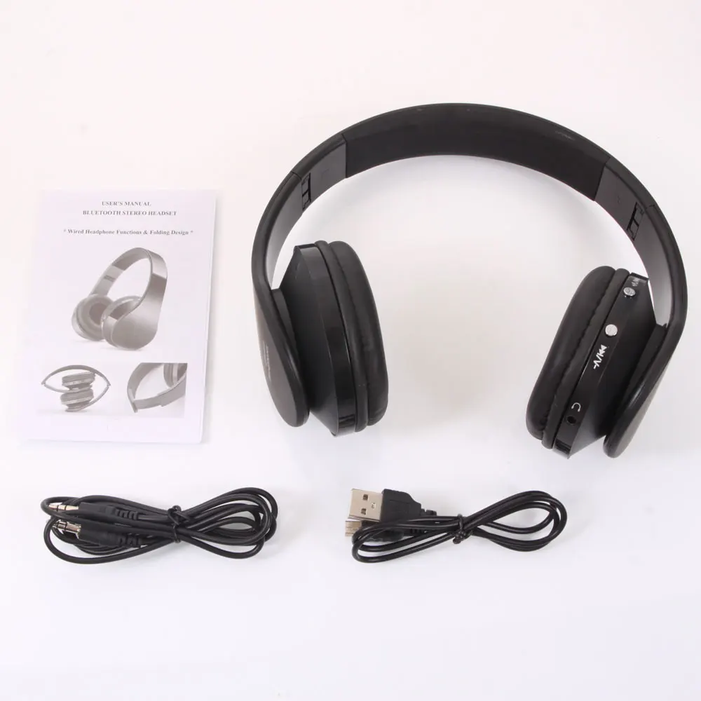 SOONHUA NX 8252 Hot Foldable Headset Wireless Stereo Sports Headphone Bluetooth Headphones With Microphone for iPhone iPad PC