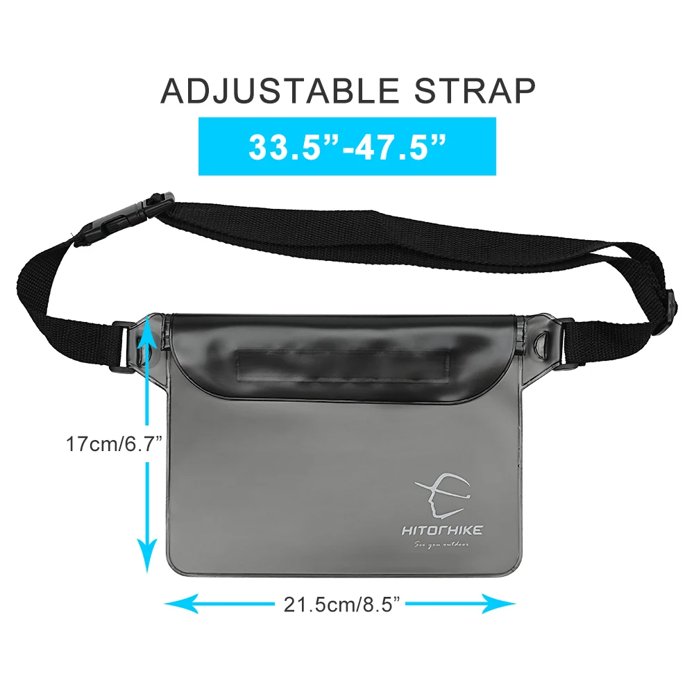 Waterproof Pouch with Waist Strap 2