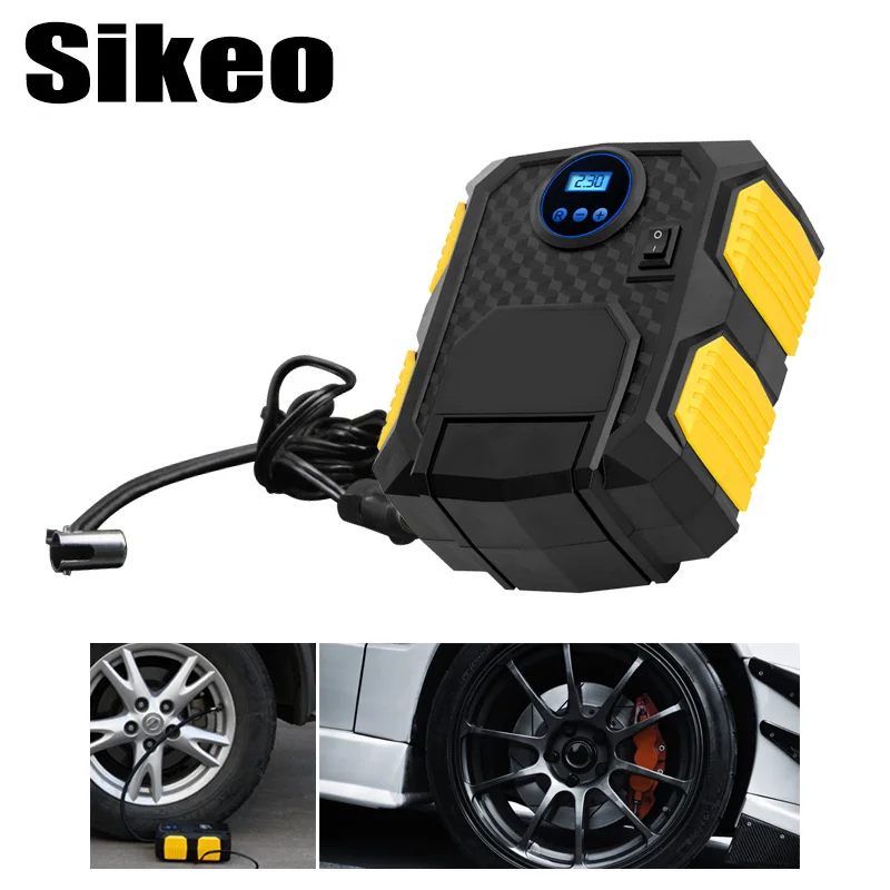 

Digital Tire Inflator DC 12 Volt Car Portable Air Compressor Pump 150 PSI Car Air Compressor for Car Bicycles Motorcycles