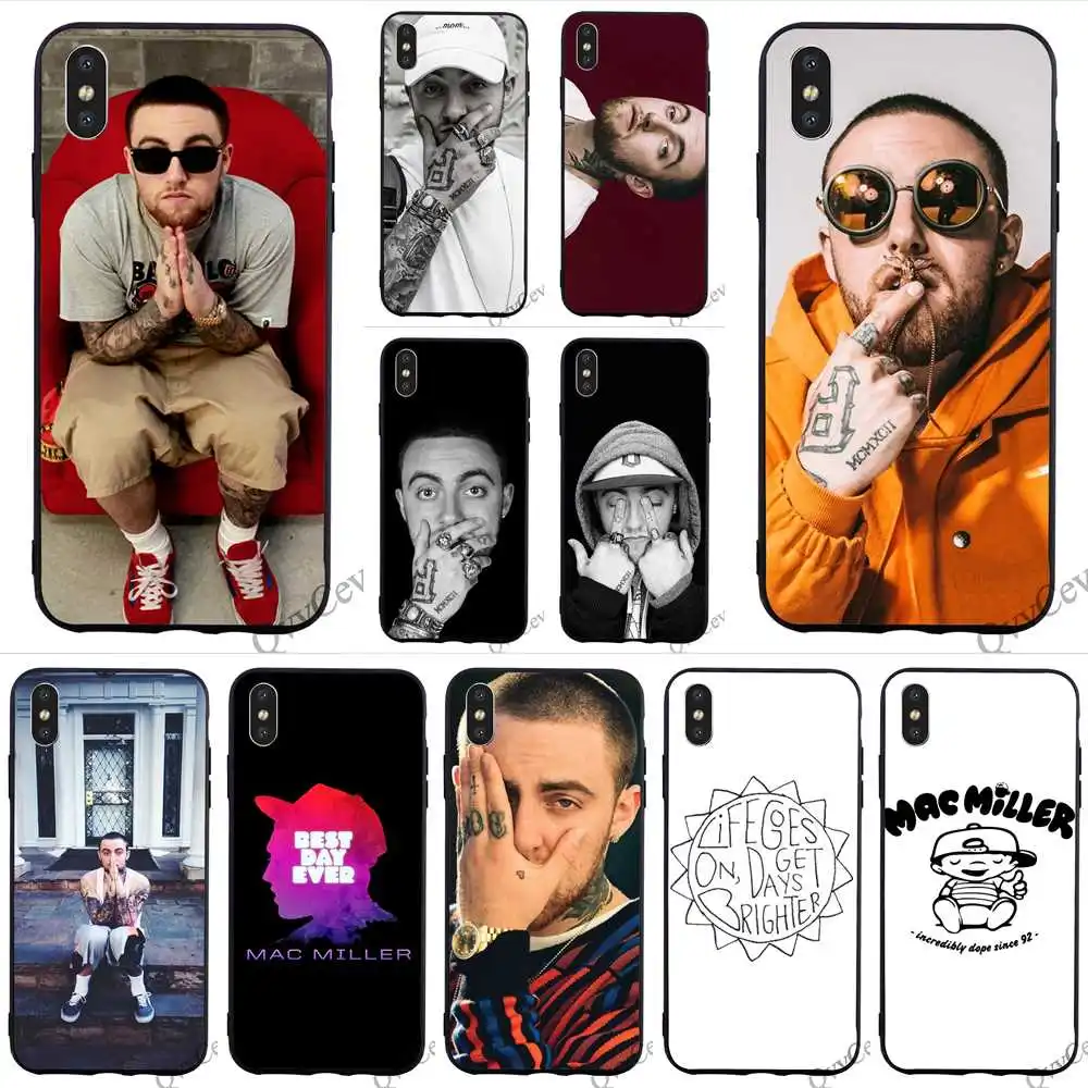 

Pattern Macs Miller Phone Cover for iPhone 7 Plus Case XR Xs Max X 8 6 6S 5S 5 SE Backshell