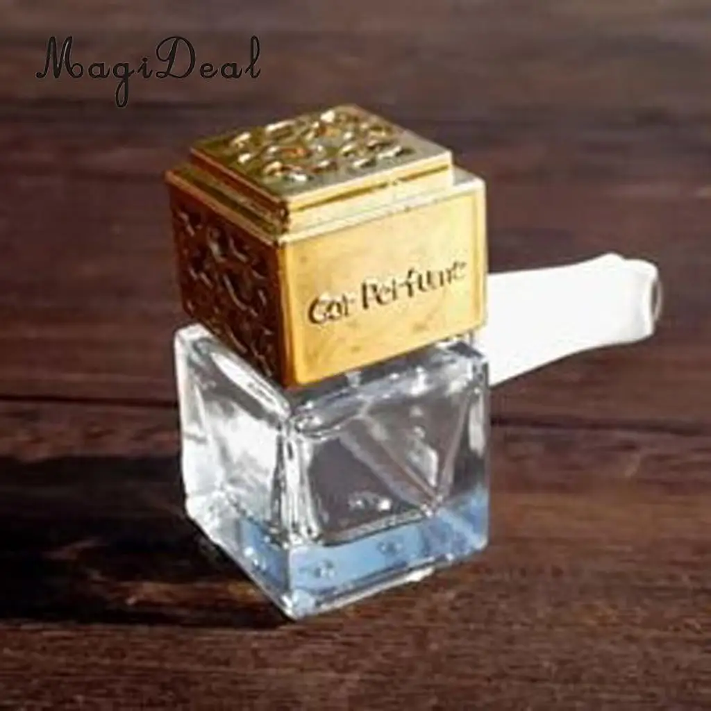 	Car Air Freshener Bottle Ornament For Essential Oil Diffuser Gadget, Home Fragrance Accessories	