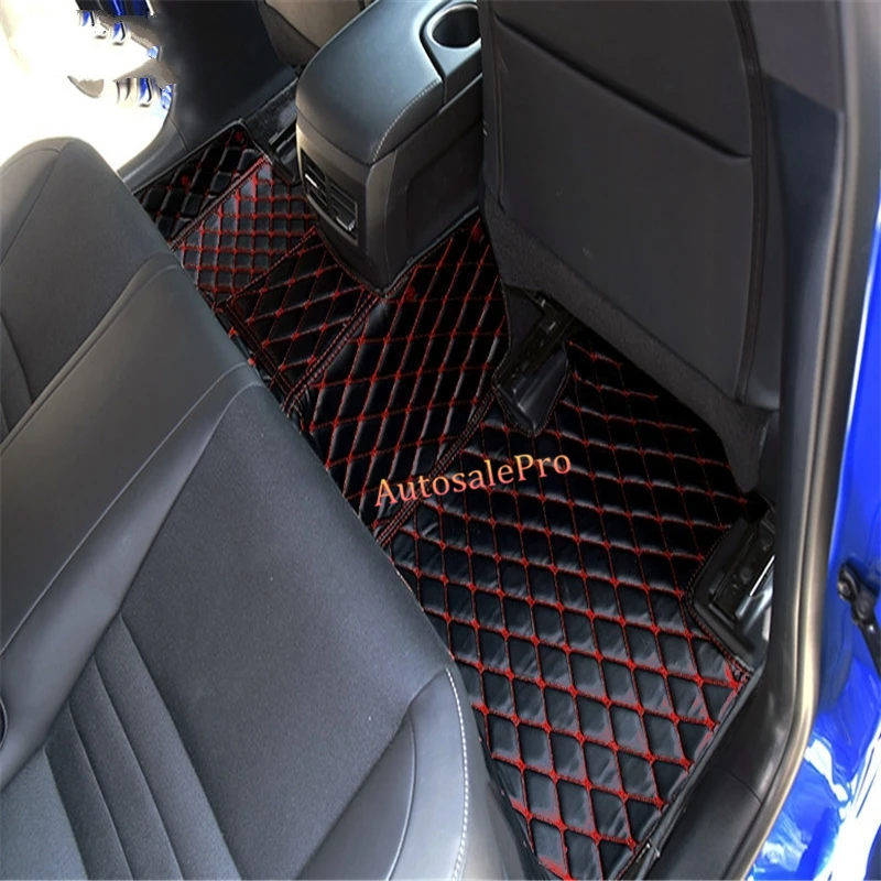 

Left /Right Hand Drive For Lexus IS XE30 2013 -2014 2015 2016 black red Car Floor Mat carpet front rear Pad cover
