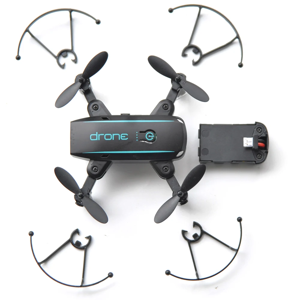 Linxtech IN1601 720P Wifi FPV Cute Selfie Mini Drone with Camera Helicopter Altitude Hold RC Drone Quadcopter Foldable Dron (3)