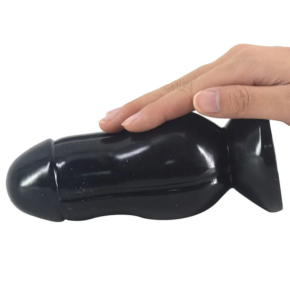 Soft chuck anal plug big dildo penis massage Ass prostate Vagina Masturbation huge anal Dildo sex toys for woman anus erotic toy 11