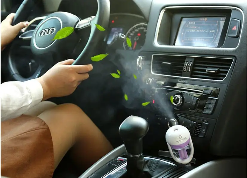 Yawlooc 12 В Автомобильный воздухоочиститель паровой увлажнитель воздуха Арома диффузор воздуха Эфирное масло воздуха автомобиля ароматерапия освежитель воздуха автомобиля