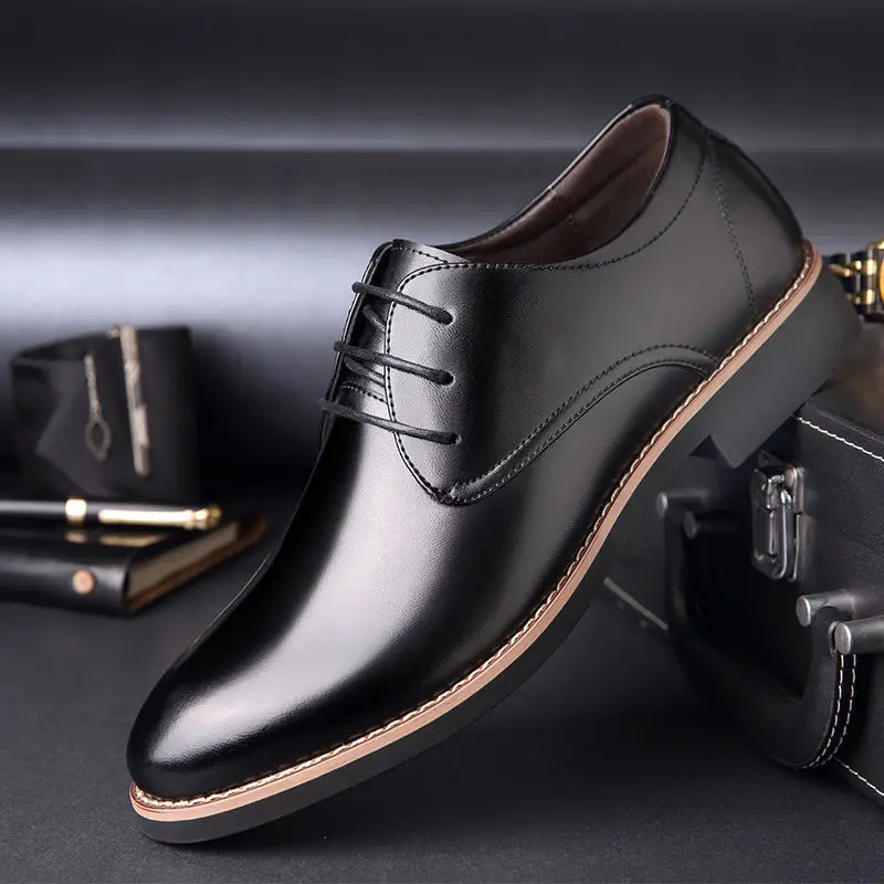 Leather Shoe S Men' S Business Autumn And Winter New Men's Shoes Korean Soft Face Dress Men's Shoes Casual Shoes ZZXP3CD