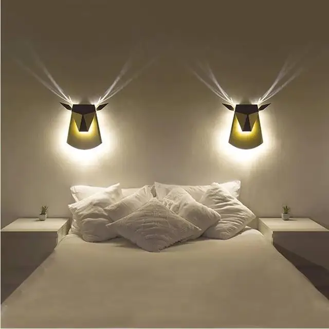 New Wall Lights Creative Led Lamp Bedroom Bedside Decoration New Wall Lights Creative Led Lamp Bedroom Bedside Decoration Sconces Fashion Living Room Corridor Hotel