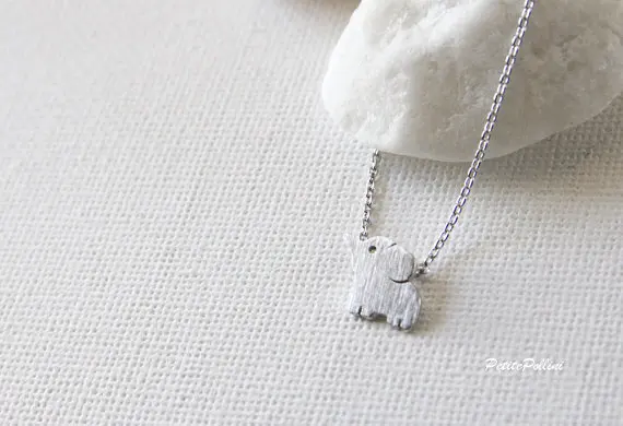 Ожерелье милый Счастливый слон|elephant necklace|animal necklacelucky elephant |