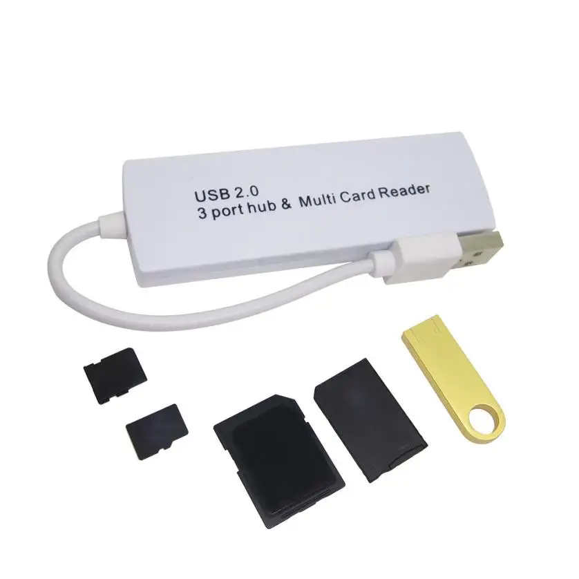 HIPERDEAL Memory Cards Accessories sd card reader USB 2.0 Card Reader