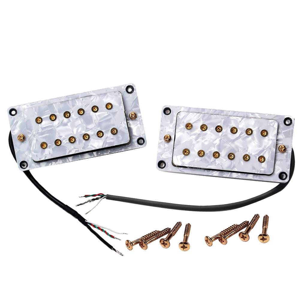 Electric Guitar Humbucker Neck Bridge Pickup Mounting Screws Wrench Kit 50/52mm