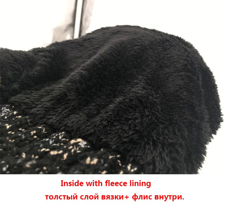 winter hat beanie pom pom hat winter hats for women fleece lining cute (24)