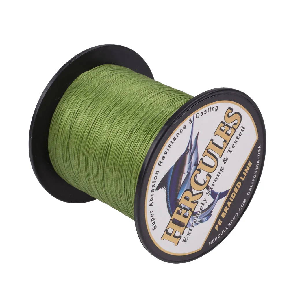 Hercules Braided Fishing Line 8 Strands 100M PE Braided Wire For Carp Fishing Multifilament 10-300LB Extreme Strong Cord Pesca 3