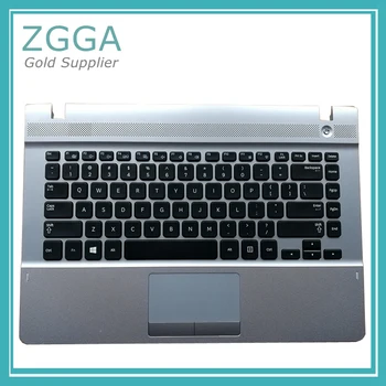 

New Laptop Upper Case for Samsung NP300E4E 270E4V 275E4V 270E4E 2470ev Palmrest With US Keyboard Touchpad White Silver Black EU