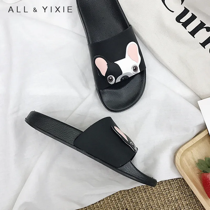 Все YIXIE/Новинка 2019 года женские шлепанцы модные летние милые повседневные