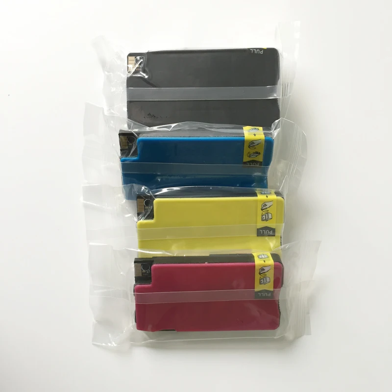 Картриджи для принтера HP Officejet Pro 950 8100 8600 8625 8620 8630 8660 8680 с чипами 4 шт.|Чернильные