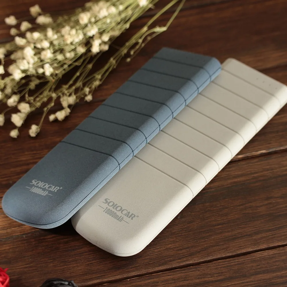 UPower SOLO 10000mAh Power Bank External Battery with Micro USB Cable for iPhone iPod and More - Natural Beige | Мобильные телефоны