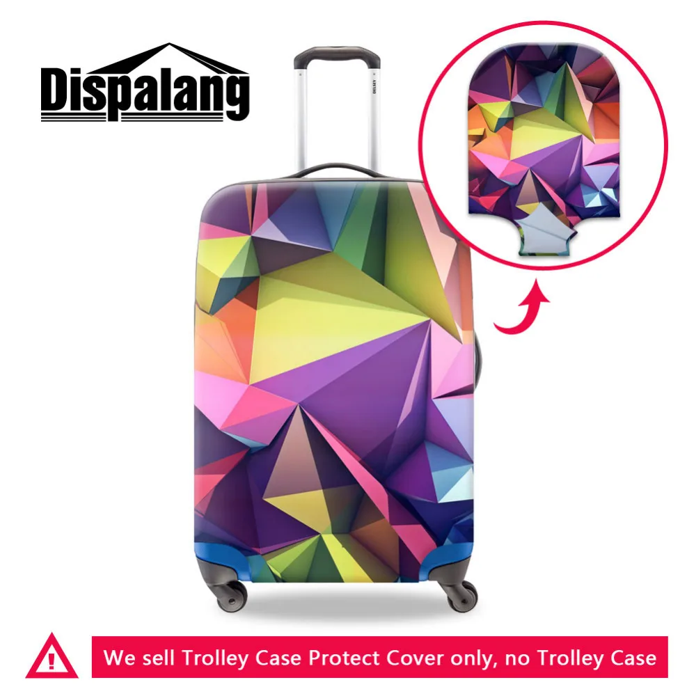 geometry luggage cover