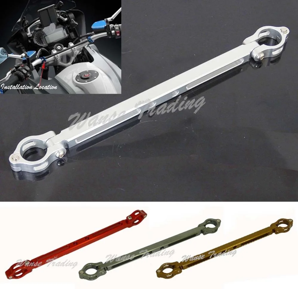 CNC Handlebar Crossbar Handle Bar Cross Brace Clamp Kit For 2013 2014 2015 BMW R1200GS R1200