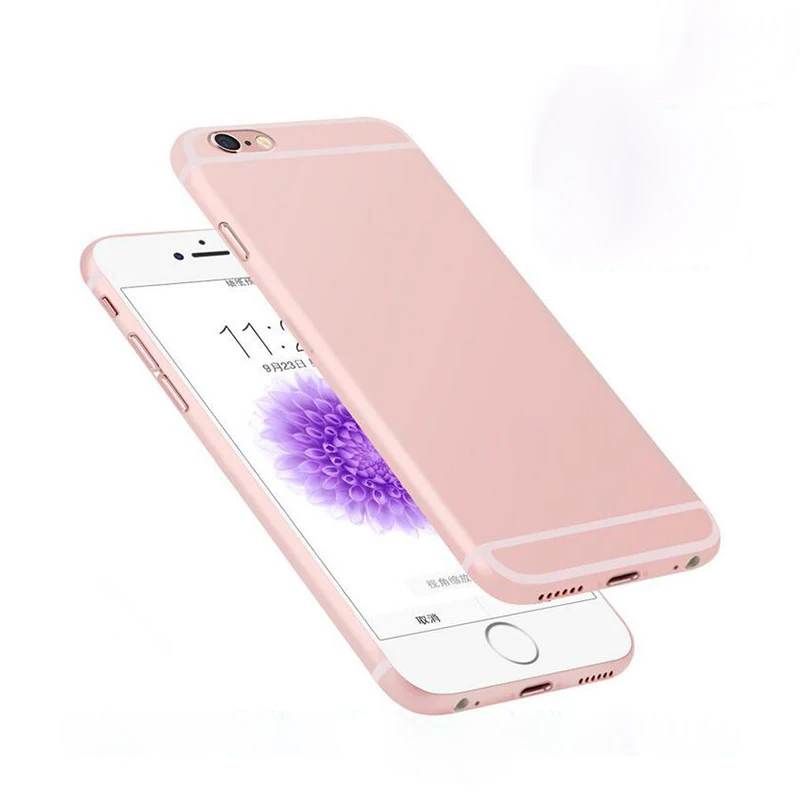 Ultra thin 0.3mm matte Case cover skin for iPhone 6 6S Translucent slim Soft plastic cases apple 6 Cellphone Phone case