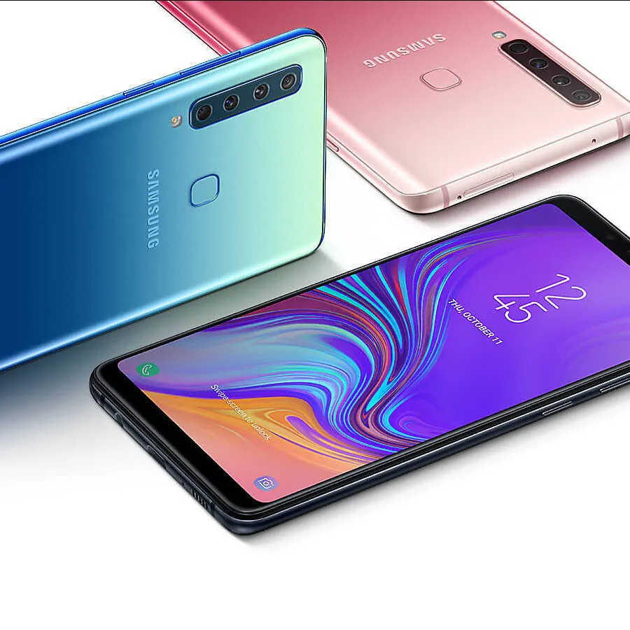 Новый мобильный телефон samsung Galaxy A9 A920F DS 4G 6 3 дюймов ГБ ОЗУ 128 Гб ПЗУ четыре ядра две
