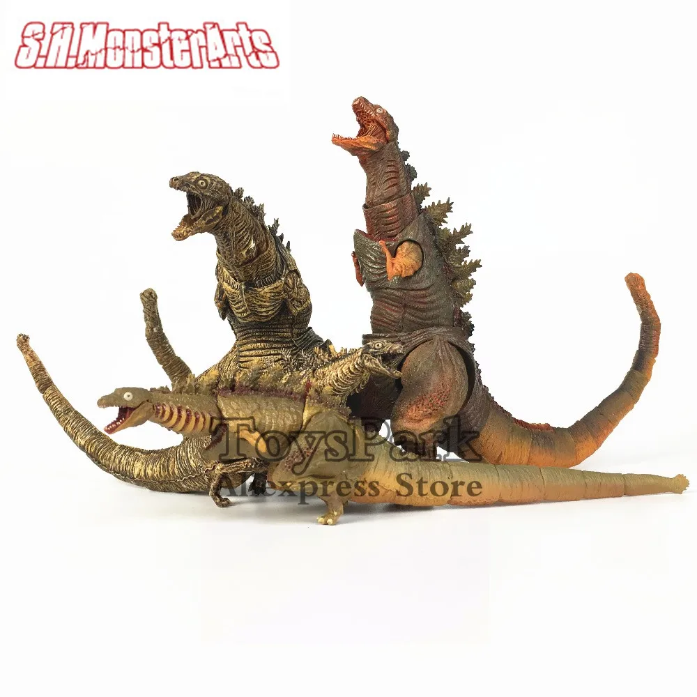 

Articulation Tail S.H.MonsterArts 2016 Shin Godzilla Second & Third Action Figure 2 Pack Set Collectable Loose Toys Doll Model