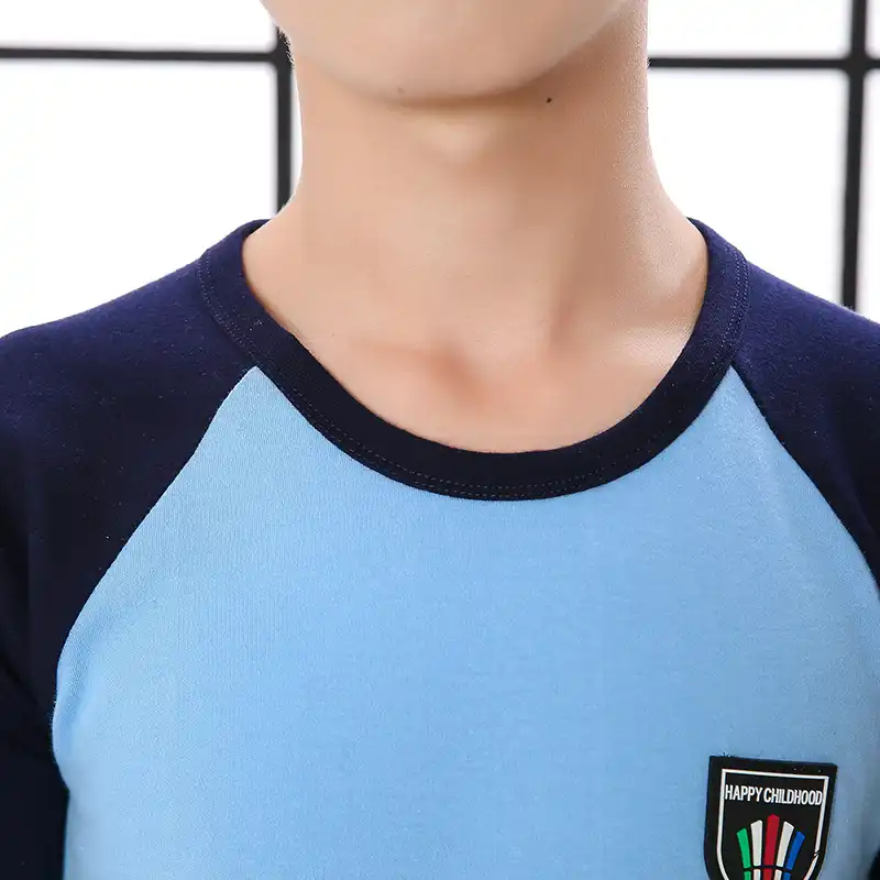 12 18 Years Good Quality Big Boys Pajamas Set For All Season Plus Size Children Cotton Pyjamas Cute Cartoon Students Sleepwear Pajama Sets Aliexpress