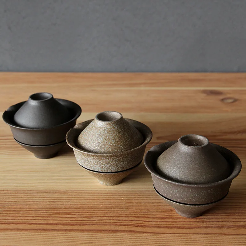 Ceramic Teapot Kettle Gaiwan Tea Cup For Puer Japanese Tea Set Drinkware LUWU tea set